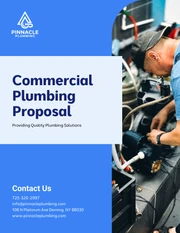 Commercial Plumbing Proposal Template - Seite 1