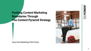 White and Green Marketing Pitch Deck Template - Page 1