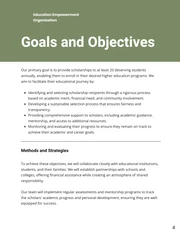 Olive Green and White Simple Modern Minimalist Grant Proposals - Page 4