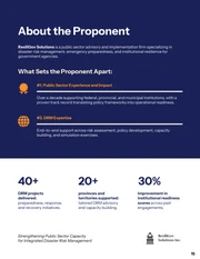Public Sector Disaster Risk Management Proposal Template - Página 15