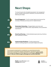 Public Sector Disaster Risk Management Proposal Template - Página 17