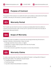 Warranty Contract Template - Pagina 2