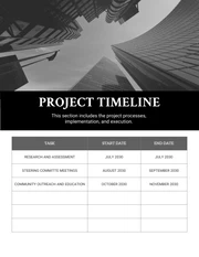 Black And White Modern Elegant Luxury Business Company Project Plans - Page 4