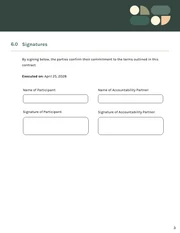 Weight Loss Contract Template - page 3