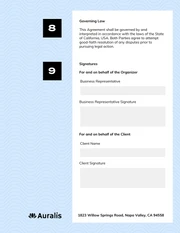 Retreat Contract Template - Pagina 3