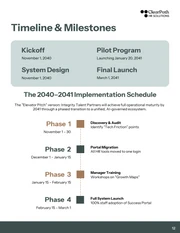 The Corporate Employee Success Plan Proposal Template - Pagina 12