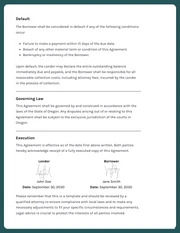 Minimalist Tosca and White Loan Contracts - Page 3