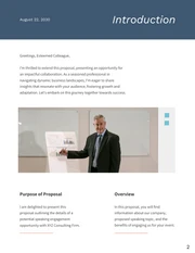 Speaking Engagement Proposal Template - Página 2