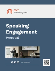 Speaking Engagement Proposal Template - Página 1