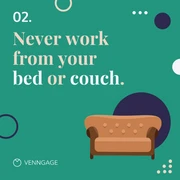 Working Remotely Instagram Carousel Post - Page 3