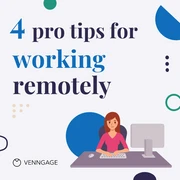 Working Remotely Instagram Carousel Post - Page 1