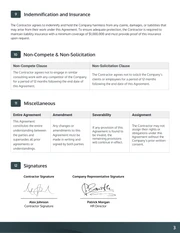 Independent Contractor Agreement Contract - Pagina 3