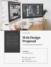 Web Design Proposal - Page 1