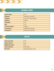 Pet Sitting Contract Template - page 3