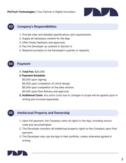 App Development Contract Template - Seite 2