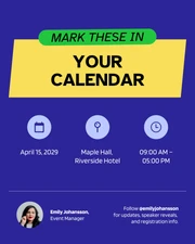 Masterclass Event Promotion LinkedIn Carousel Post - Page 3