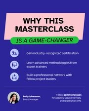 Masterclass Event Promotion LinkedIn Carousel Post - Page 4