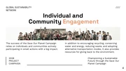Black and Light Brown Save Our Planet Cool Presentation - Page 4