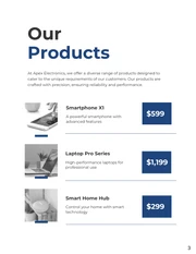 Product Price Proposals - Page 3