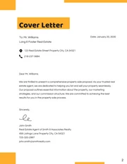 Black and Yellow Real Estate Property Sale Proposal - Page 2