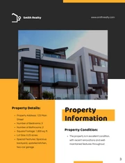 Black and Yellow Real Estate Property Sale Proposal - Page 3