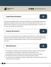 Surrogacy Contract Template - page 4