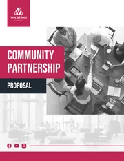 Community Partnership Proposal - Page 1