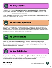 Independent Contractors Contract Template - Página 2