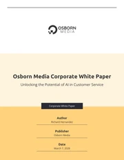 Corporate White Paper Template - Seite 1