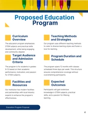 Education Program Proposal - Page 4