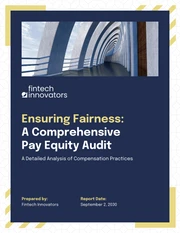 Pay Equity Audit Template - Page 1