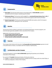 CEO Contract Template - Página 2