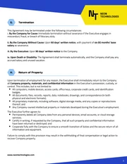 CEO Contract Template - Página 3