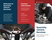 Specialty Vehicle Services Brochure - Page 1