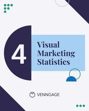 Visual Marketing Statistics Instagram Carousel Post - Página 1