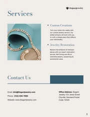 Cream and Navy Jewellery Catalog - page 3