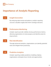 Data-Driven Decision Making: Analytic Reporting Report - Page 3