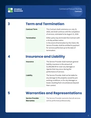 Commercial Pressure Washing Contract Template - Seite 3