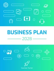 Simple Gaming Business Plan - Page 1