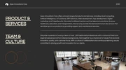 Black And Beige Clean Company Presentation - Page 3