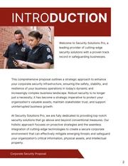 Corporate Security Proposal - Page 2