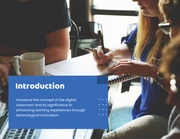 Simple Blue Group Project Education Presentation - page 3