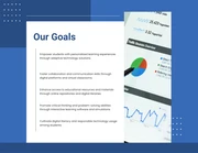 Simple Blue Group Project Education Presentation - page 5