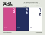 Pink and Blue Brand Guidelines - page 5