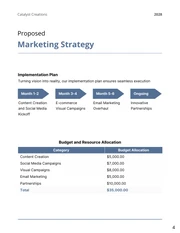 New Marketing Business Proposal - Página 4