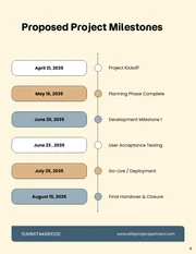 Project Management Proposal Template - صفحة 4