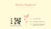 Pink & Skin Business Card Aesthetician - Seite 2
