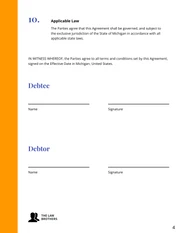 Simple Payment Agreement - Page 4