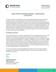 Business Letter of Intent Letterhead - Page 3