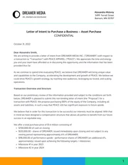 Business Letter of Intent Letterhead - Page 1